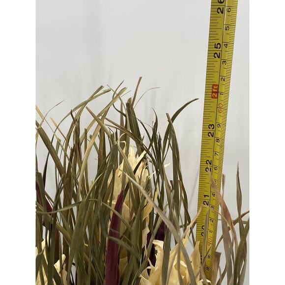 Dried Floral Centerpiece Long Stem Grass Potted Natural Flowers Bouquet Wedding - Picture 8 of 11